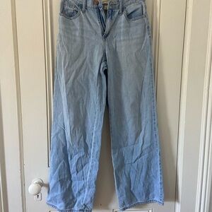 Universal Thread Blue Flare Wide Leg Jeans